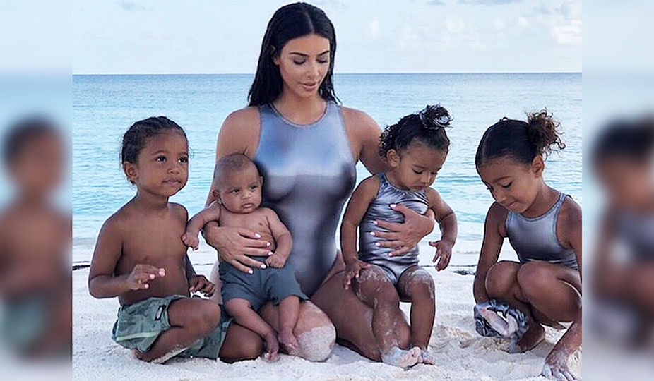 Kim Kardashian Children and Four Pregnancies